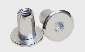 Гайка Эриксона М 6 с плоской головкой черный цинк -  магазин крепежа «ТАТМЕТИЗ»