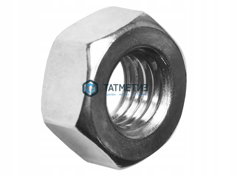Гайка  М18 DIN 934 А4 нержавейка -  магазин крепежа «ТАТМЕТИЗ»