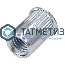 Заклепка резьбовая плоский уменьшенный фланец М 6 L=14 (0,5-2,5) мм NX | «ТАТМЕТИЗ» Заклепка резьбовая плоский уменьшенный фланец М 6 L=14 (0,5-2,5) мм NX - магазин крепежа «ТАТМЕТИЗ»