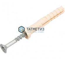 Дюбель-гвоздь  8х 80 потай (500 шт/уп) ТК нейлон -  магазин крепежа «ТАТМЕТИЗ»