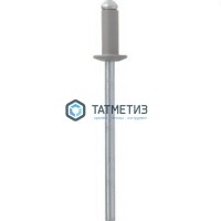 Заклепки ZK ал/ст 4,0x10 RAL 7004 (1000 шт/уп) DR -  магазин крепежа «ТАТМЕТИЗ»