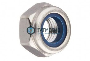 Гайка самоконтр DIN 985, оц М12  (1700 шт/уп) IZH -  магазин крепежа «ТАТМЕТИЗ»