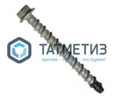 Анкер-шуруп MUAF 10х100 унив. HEX термодифф.цинк. (100 шт/уп) -  магазин крепежа «ТАТМЕТИЗ»
