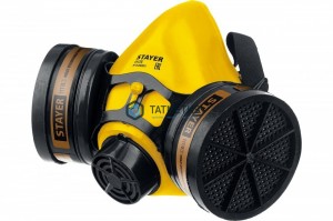 Респиратор HF-6000, противогазовый, два фильтра A1 в комплекте, STAYER -  магазин крепежа «ТАТМЕТИЗ»