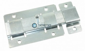 Задвижка дверная ЗД-02 цинк | «ТАТМЕТИЗ» Задвижка дверная ЗД-02 цинк - магазин крепежа «ТАТМЕТИЗ»