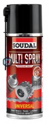 Смазка SOUDAL многофункциональная Multi Spray, 400 мл -  магазин крепежа «ТАТМЕТИЗ»