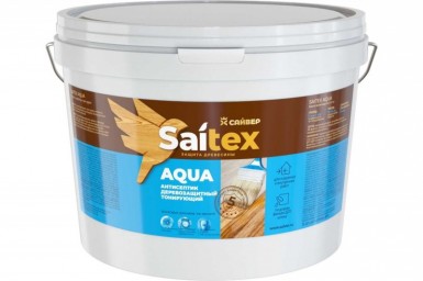 Деревозащитное средство Saitex AQUA  СОСНА 1 л./9 -  магазин «ТАТМЕТИЗ»