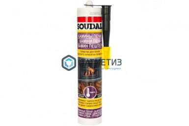 Герметик для печей SOUDAL CALOFER силикатный до 1500 С  300 мл / 15 -  магазин «ТАТМЕТИЗ»