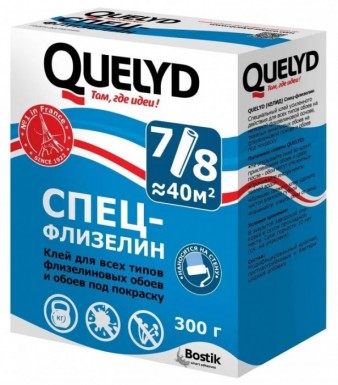 Клей для обоев Quelid спец-флизелин 250 г -  магазин «ТАТМЕТИЗ»