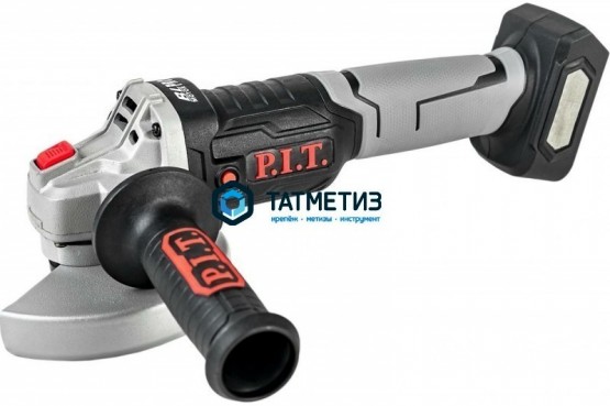 УШМ аккумуляторная бесщет. P.I.T PWS20H-125A, Li-ion, 20В, 2 ак.*4 Ач, 125мм, 7000 об/м, ЗУ -  магазин крепежа «ТАТМЕТИЗ»